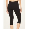 Leggings coton bio Noir 3/4