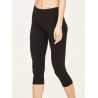 Leggings coton bio Noir 3/4