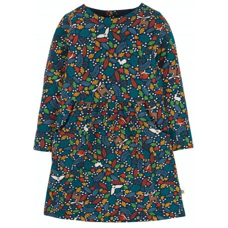 Robe coton bio forêt