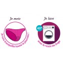 Culotte Menstruelle lavable coton bio La Vaillante