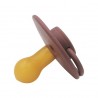 Lot de 2 sucettes en latex naturel Prune 0+