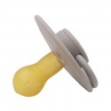 Lot de 2 sucettes en latex naturel Gris 0+