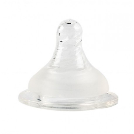 Lot de 2 tétines silicone 3 mois