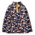 Polaire coton bio Réversible Rainbow