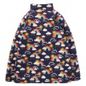 Polaire coton bio Réversible Rainbow