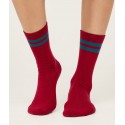 Chaussettes Sport coton bio Magenta