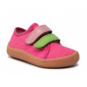 Tennis barefoot Printemps