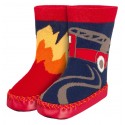 Chaussons Chaussettes Vegan Pompier