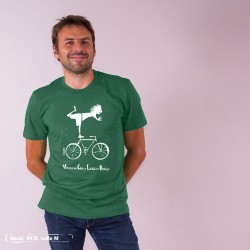 Tee-shirt coton bio Vélo Vert