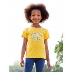 T-Shirt coton bio Fleur