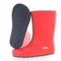 Bottes de Pluie Wellie Bare Red