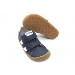 Barefoot cuir Nappa Denis Blue