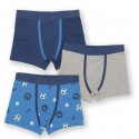 Lot 3 boxers coton bio play ball