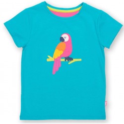 T-Shirt coton bio Majestic macaw