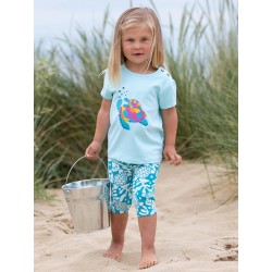 Legging coton bio Sea turtle