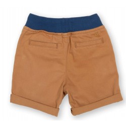 Short coton bio Yacht blue
