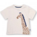 T-shirt coton bio girafe
