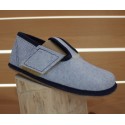 Chaussons en toile Blue