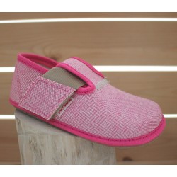 Chaussons en toile Pink