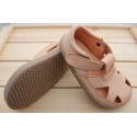 Sandales barefoot Cuir Bio Naturel