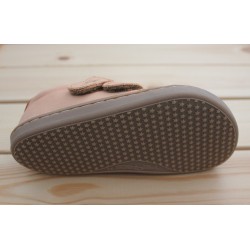 Sneakers barefoot Cuir Naturel bio