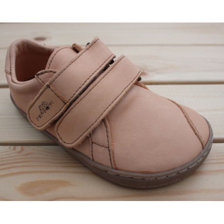 Sneakers barefoot Cuir Naturel bio