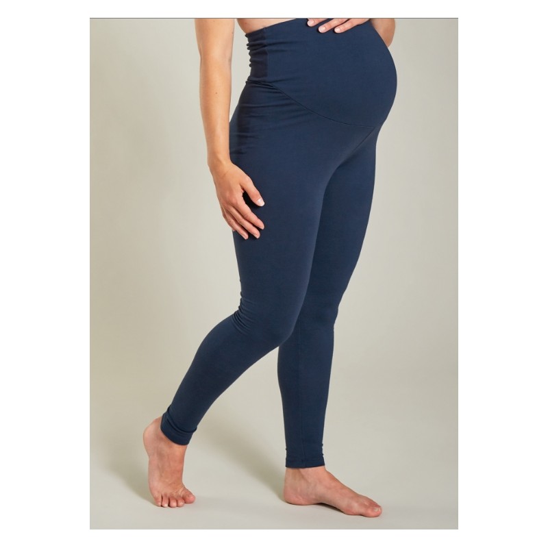 Leggings De Grossesse Capri En Coton (longueur 3/4) - 95% Coton, 5% élasthanne - 8 Couleurs, Tailles S à XXL - Confort, Opaque, Pour Sport Et Quotidien