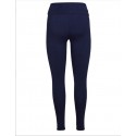 Leggings maternité en coton bio Roll Top Bleu