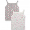 Lot 2 débardeurs coton bio Daxie