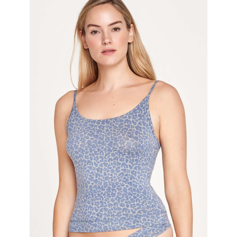 Risalti Débardeur Femme Bambou Épaule Étroite 2Pcs Top Femme, Plus Doux