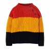 Pull coton bio Torsades