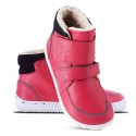 Kids barefoot winter Panda 2.0 Raspberry