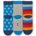 Lot 3 paires chaussettes fusée