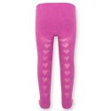 Collants coton bio coeur