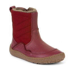 Barefoot Wool Boots Bordeaux