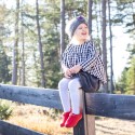 Merino Wool Runner Kids Rouge