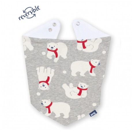 Bavoir bandana coton bio Pola Play
