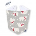 Bavoir bandana coton bio Pola Play