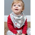 Bavoir bandana coton bio Pola Play