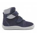 Boots fourrées marine gris