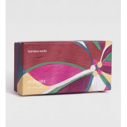 Coffret 4 paires chaussettes bambou Noël
