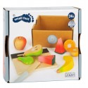 Set bois fruits à découper