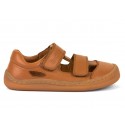 Sandales barefoot Cognac