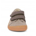 Tennis barefoot coton BIO Taupe
