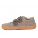 Tennis barefoot coton BIO Taupe