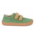 Tennis barefoot coton BIO Vert d'eau