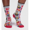 Chaussettes coton bio Coffret 4 paires Beer