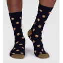 Chaussettes coton bio Coffret 4 paires Pêche