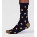 Chaussettes coton bio Coffret 4 paires Pêche