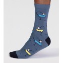 Chaussettes coton bio Coffret 4 paires Pêche